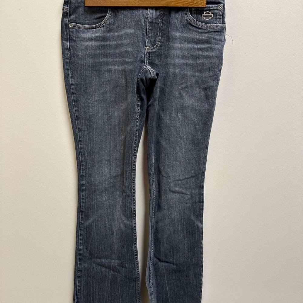 Harley-Davidson Women's Dark Gray Skinny Jeans